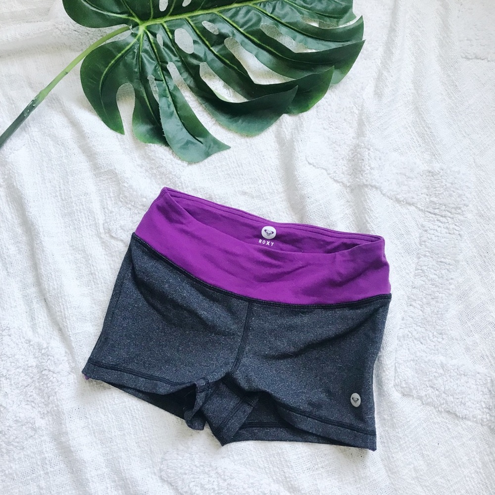 NWOT Roxy Workout Spandex Shorts